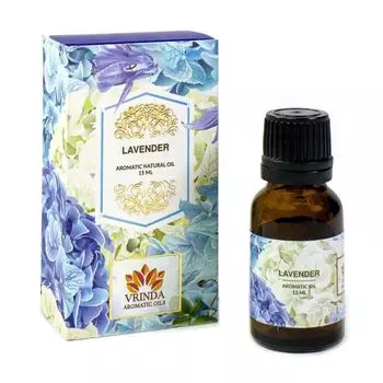 Эфирное масло Лаванды (15 мл), Lavender Aromatic Oil, произв. Vrindaam