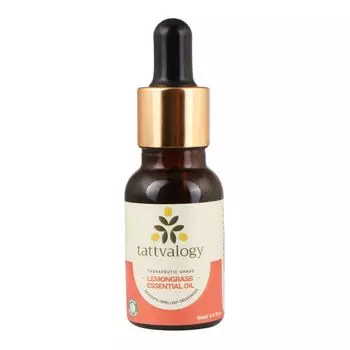 Эфирное масло Лемонграсса (15 мл), Lemongrass Essential Oil, произв. Tattvalogy