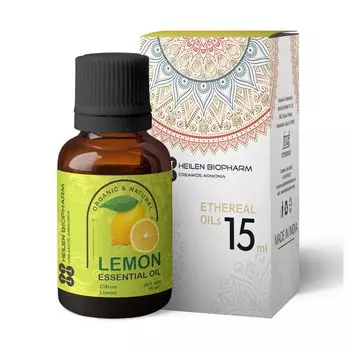 Эфирное масло Лимона (15 мл), Lemon Essential Oil, произв. Heilen Biopharm