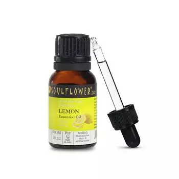 Эфирное масло Лимона (15 мл), Lemon Essential Oil, произв. Soulflower