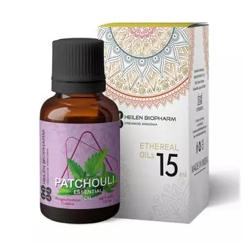 Эфирное масло Пачули (15 мл), Patchouli Essential Oil, произв. Heilen Biopharm