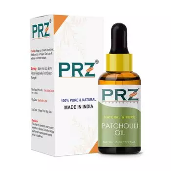 Эфирное масло Пачули (15 мл), Patchouli Essential Oil, произв. PRZ Herbals Care