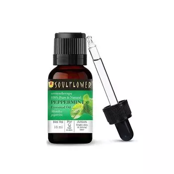 Эфирное масло Перечной мяты (15 мл), Peppermint Essential Oil, произв. Soulflower