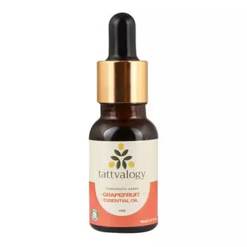 Эфирное масло розового Грейпфрута (15 мл), Grapefruit Pink Essential Oil, произв. Tattvalogy