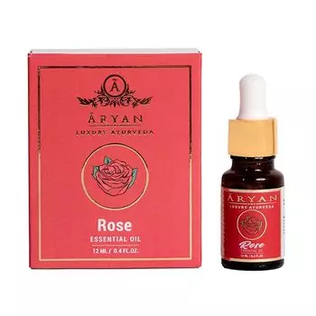 Эфирное масло Розы (12 мл), Rose Essential Oil, произв. Aryan