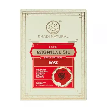 Эфирное масло Розы (15 мл), Essential Oil Rose, произв. Khadi Natural
