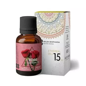 Эфирное масло Розы (15 мл), Rose Essential Oil, произв. Heilen Biopharm
