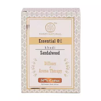 Эфирное масло Сандалового дерева (15 мл), Essential Oil Sandalwood, произв. Khadi Natural