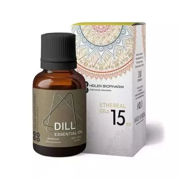 Эфирное масло Укропа (15 мл), Dili Essential Oil, произв. Heilen Biopharm