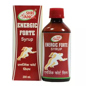 Энерджик Форте (200 мл), Energic Forte Syrup, произв. Shri Ganga Pharmacy