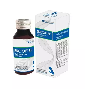 Энкоф-СФ (60 мл), Encof-SF Cough Linctus Sugar Free, произв. Millennium