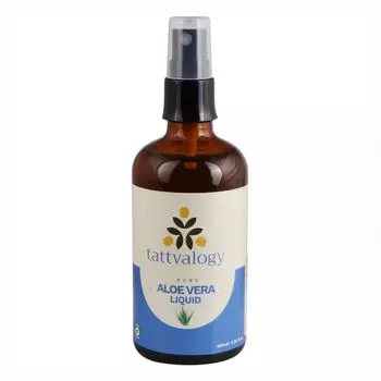 Экстракт Алоэ вера (100 мл), Pure Aloe Vera Liquid, произв. Tattvalogy