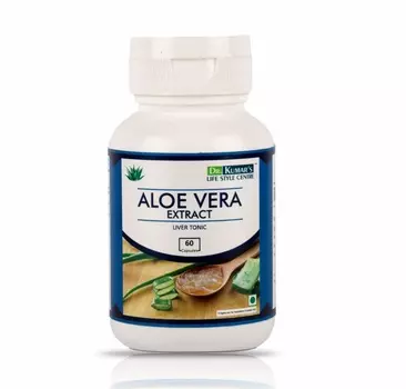 Экстракт Алоэ вера (60 кап, 500 мг), Aloe Vera Extract, произв. Dr. Kumar’s