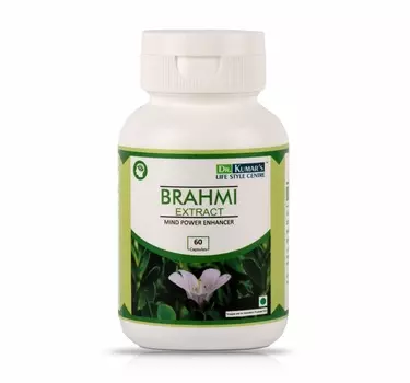 Экстракт Брахми (60 кап, 500 мг), Brahmi Extract, произв. Dr. Kumar’s