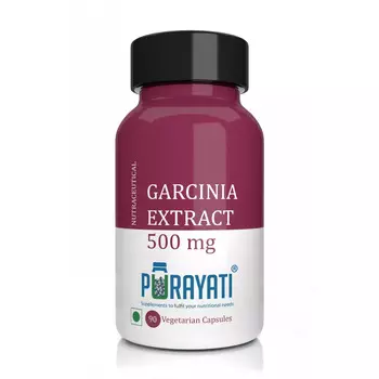 Экстракт Гарцинии (90 кап, 500 мг), Garcinia Extract, произв. Purayati