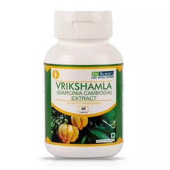 Экстракт Врикшамлы (60 кап, 500 мг), Vrikshamla Extract, произв. Dr. Kumar's