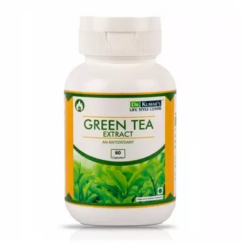 Экстракт Зеленого чая (60 кап, 500 мг), Green Tea Extract, произв. Dr. Kumar's