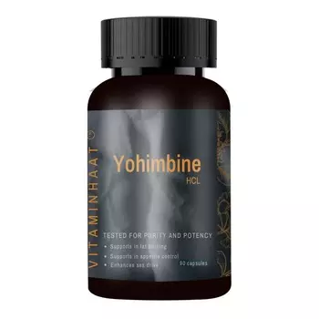 Йохимбин (90 кап, 2.5 мг), Yohimbine HCL, произв. Vitamin Haat