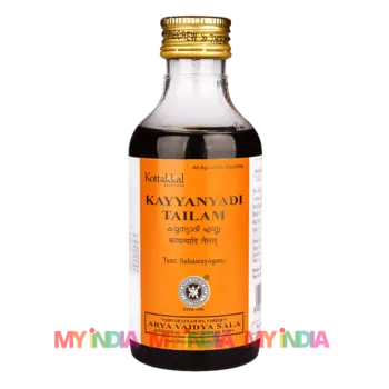 Кайяньяди Тайлам: масло для волос (200 мл), Kayyanyadi Tailam, произв. Kottakkal Ayurveda