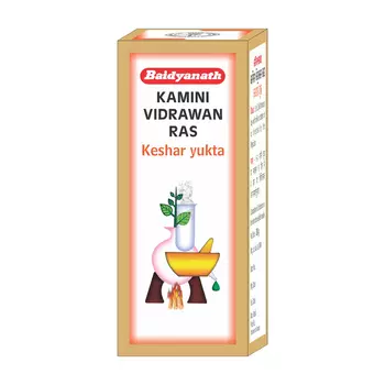 Камини Видраван Рас (10 г), Kamini Vidrawan Ras, произв. Baidyanath