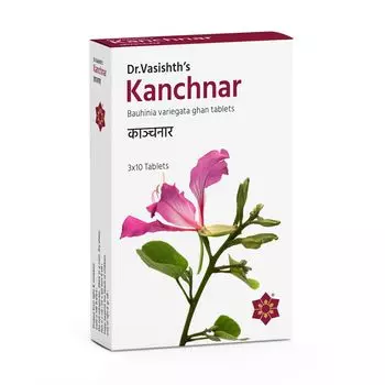 Канчнар (30 таб, 600 мг), Kanchnar, произв. Dr. Vasishth’s
