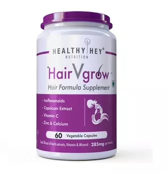 Капсулы для роста волос (60 кап), Hair Vgrow, произв. HealthyHey