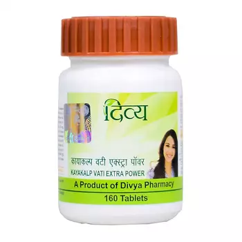 Каякалп (160 таб, 250 мг), Kayakalp Vati Extra Power, произв. Patanjali