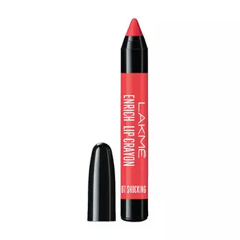 Карандаш для губ Шокирующий розовый (2,2 г), Enrich Lip Crayon Shocking Pink, произв. Lakme