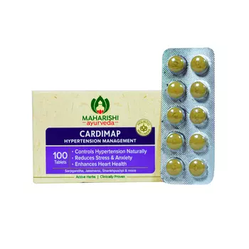 Кардимап (100 таб, 500 мг), Cardimap, произв. Maharishi Ayurveda