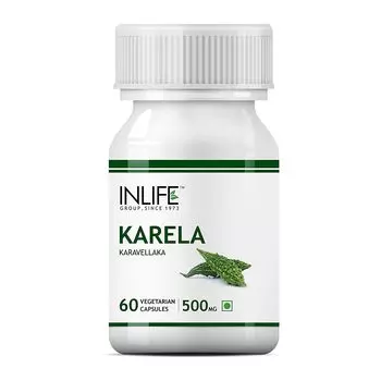 Карела (60 кап, 500 мг), Karela, произв. INLIFE