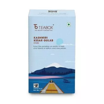 Кашмирский чай с Шафраном и Розой (250 г), Kashmiri Kesar Gulab Chai, произв. Teabox