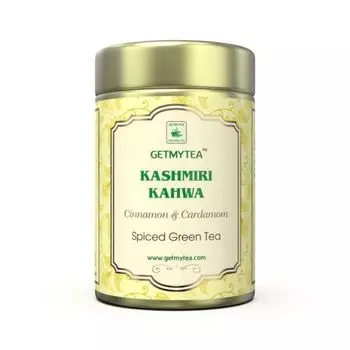 Кашмирский Кахва Чай с Корицей и Кардамоном (50 г), Kashmiri Kahwa Cinnamon & Cardamom, произв. Getmytea