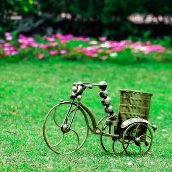 Кашпо, Ornamental Flowerpot, Handmade, произв. MYINDIA