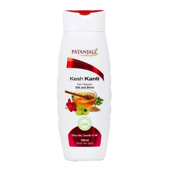 Кеш Канти: шампунь для блеска волос (200 г), Kesh Kanti Silk & Shine Hair Cleanser, произв. Patanjali