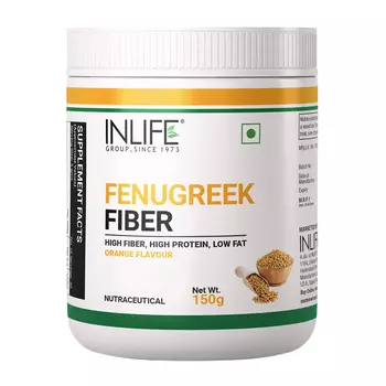 Клетчатка Пажитника (150 г), Fenugreek Fiber, произв. INLIFE