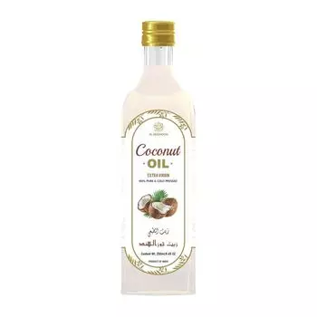Кокосовое масло холодного отжима (250 мл), Extra Virgin Coconut Oil, произв. AL MASNOON