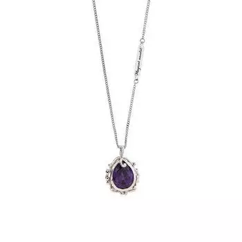 Колье Дисней Фиолетовый камень, Necklace Disney Purple Stone, произв. MYINDIA