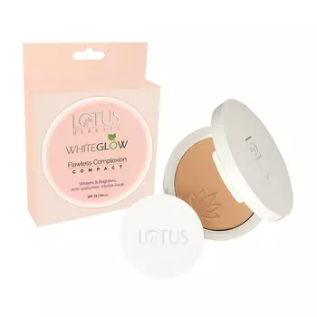 Компактная пудра: цвет Слоновая кость (10 г), Flawless Complexion Compact Rich Ivory, произв. Lotus Herbals
