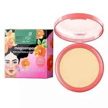 Компактная пудра: оттенок Морская раковина (8 г), Magicompact Seashell, произв. Biotique