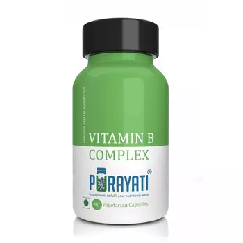Комплекс витаминов группы В (90 кап), Vitamin B Complex, произв. Purayati