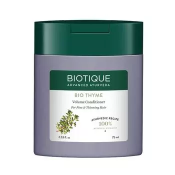 Кондиционер для объема волос с Тимьяном (75 мл), Bio Thyme Volume Conditioner, произв. Biotique