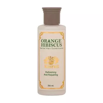 Кондиционер для волос с Апельсином и Гибискусом (200 мл), Orange Hibiscus Herbal Hair Conditioner, произв. Kairali
