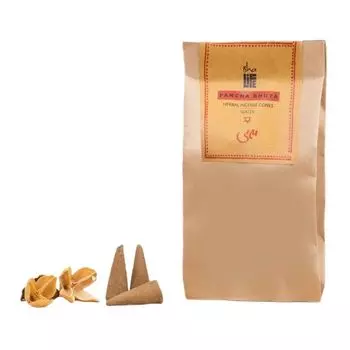 Конусы Панча Бхута Вода (20 шт), Pancha Bhuta Herbal Incense Cones Water, произв. Isha Life