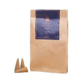 Конусы Вильва ручной работы (20 шт), Handmade Natural Vilvam Fragrance Cone, произв. Isha Life