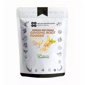 Корейский красный Женьшень (100 г), Korean Red Ginseng Root Powder, произв. Heilen Biopharm