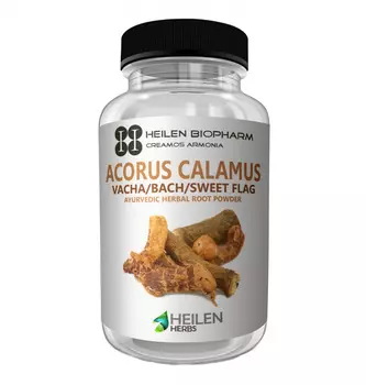 Корень Аира болотного (100 г), Acolus Calamus Root Powder, произв. Heilen Biopharm