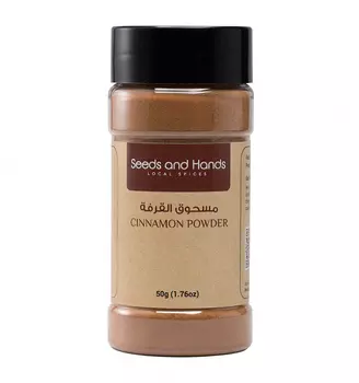 Корица молотая (50 г), Cinnamon Powder, произв. Seeds and Hands