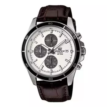 Коричневые мужские часы с хронографом, Brown Chronograph Men's Watch, произв. Casio