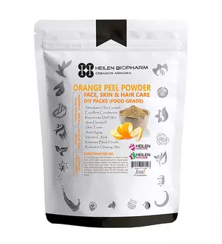 Косметический порошок цедры Апельсина (200 г), Orange Peel Powder, произв. Heilen Biopharm