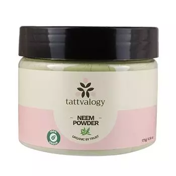 Косметический порошок Нима: против несовершенств (175 г), Neem Powder Organic By Trust, произв. Tattvalogy